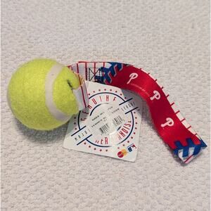 PHILADELPHIA PHILLIES MLB Tennis Ball Toss Fetch Dog Toy Hunter NEW